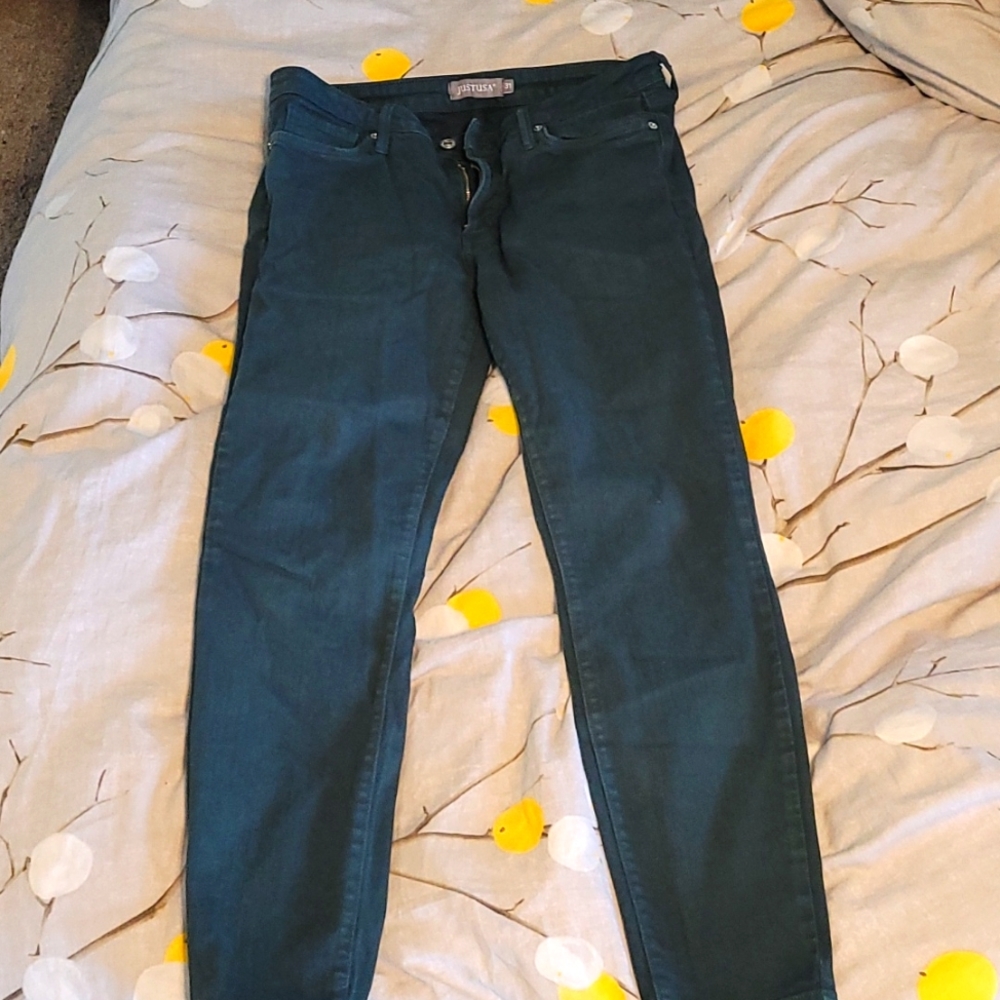 Just USA dark green jeans